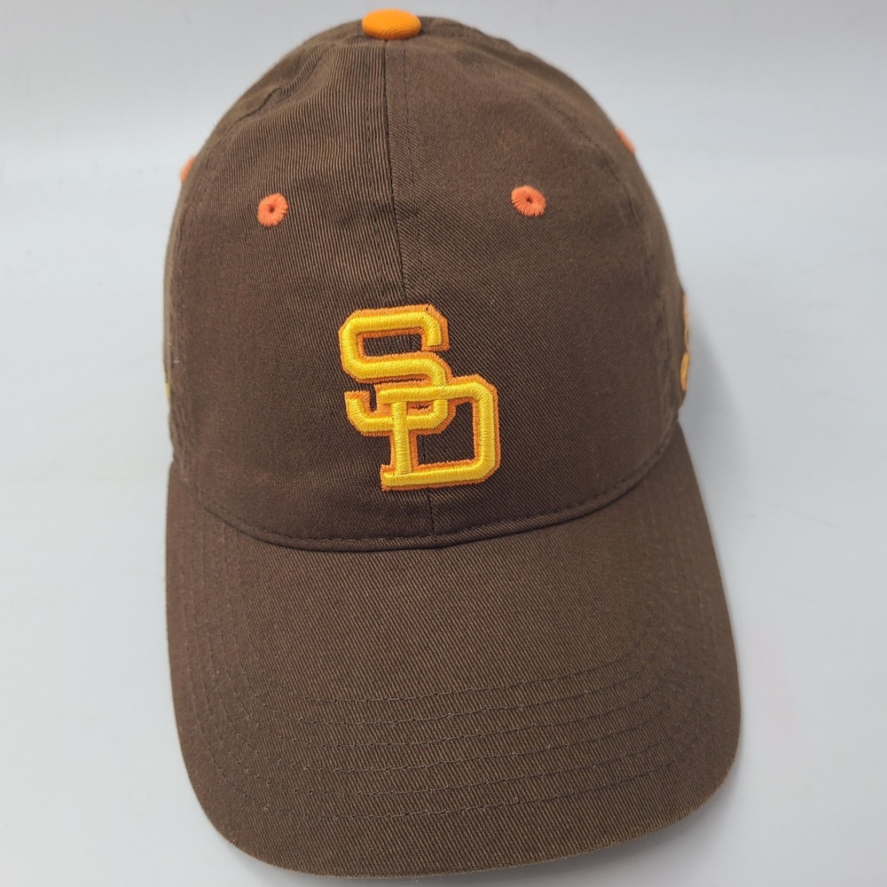 San Diego Padres Hat Strapback Brown MLB Baseball Logo 1984 NL Champions SGA Men
